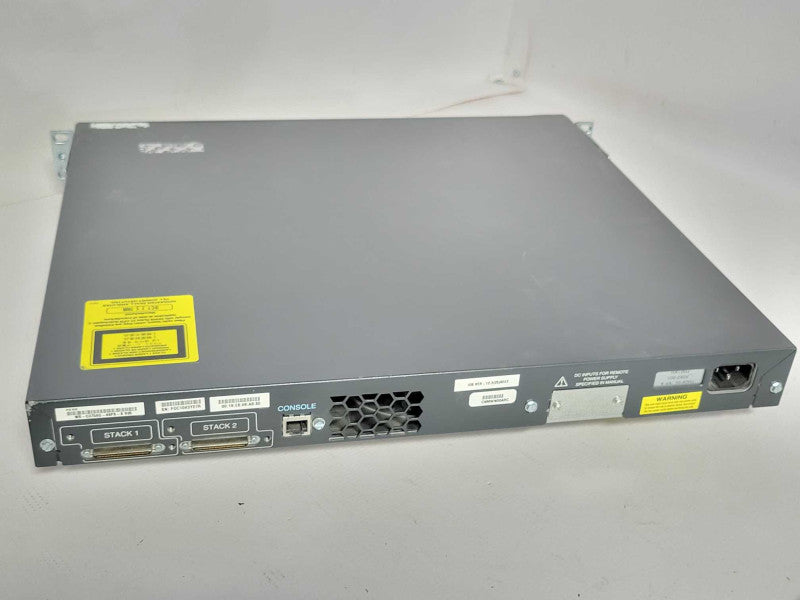 CISCO WS-C3750G-48PS-S 48-Port Gigabit Managed Switch Q_