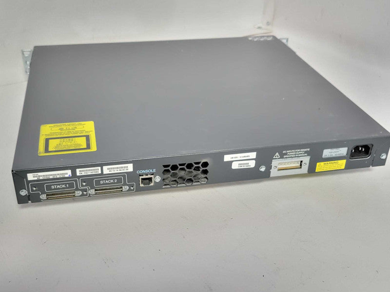 Cisco WS-C3750G-48TS-S 48 Port Gigabit Managed Switch Q_