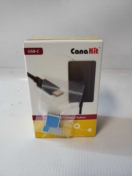 Canakit USB-C 15W adaptor for RasperryPi with extra heatsink  -