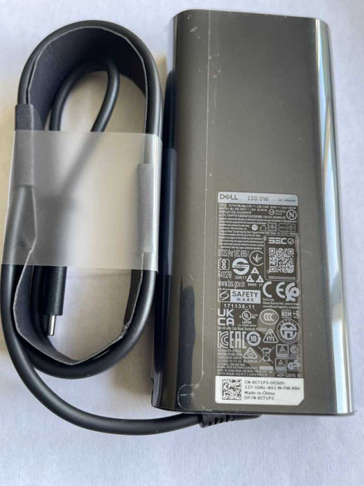 DELL  Genuine 130W USB-C power adaptor  Q-