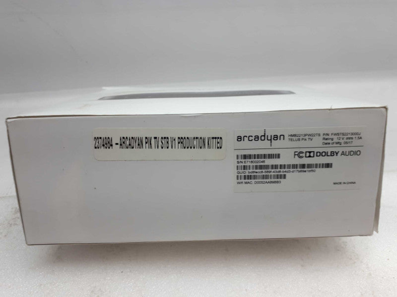 New Telus pik tv fwsts2213000 set top box  &