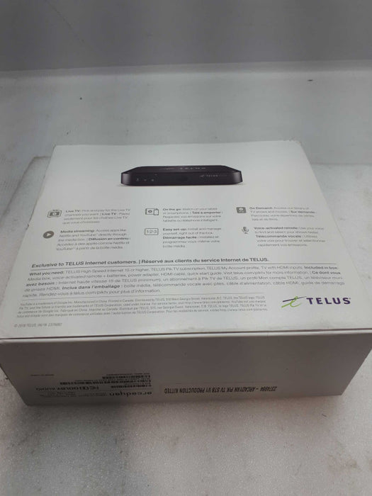 New Telus pik tv fwsts2213000 set top box  &