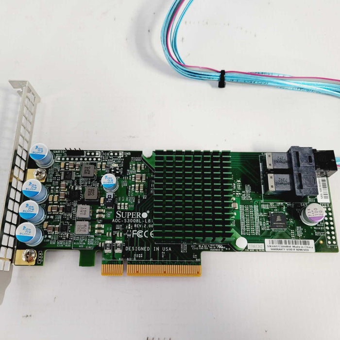Supermicro AOC-S3008L-L8i SAS3 12G PCI-e x8 3.0 RAID Controller =