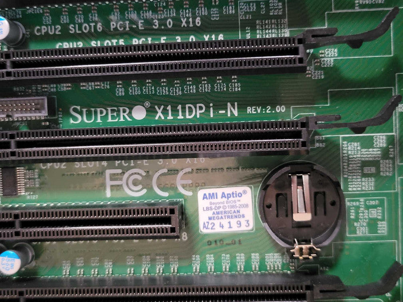 SuperMicro X11DPi-N Intel C621 E-ATX Dual CPU. Server Motherboard, Read _