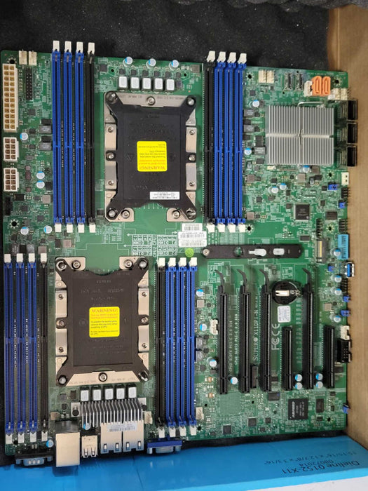 SuperMicro X11DPi-N Intel C621 E-ATX Dual CPU. Server Motherboard, Read _