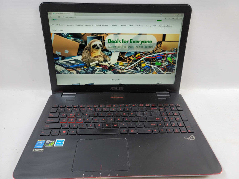 ASUS ROG G551J i7-4720HQ @ 2.6GHz, 16GB DDR3L, GeForce GTX 960M, 1TB HDD Î²