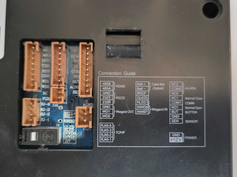 payworks Biometric Data collection terminal, Read _