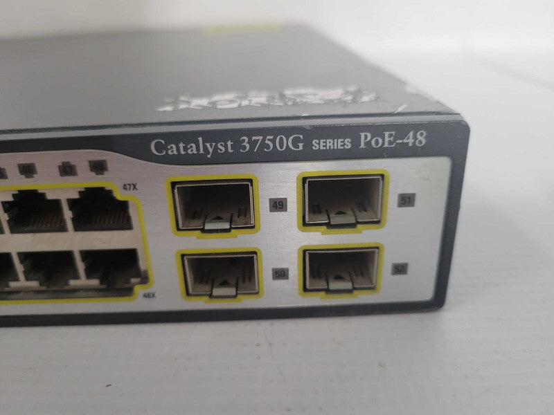 CISCO WS-C3750G-48PS-S 48-Port Gigabit Managed Switch Q