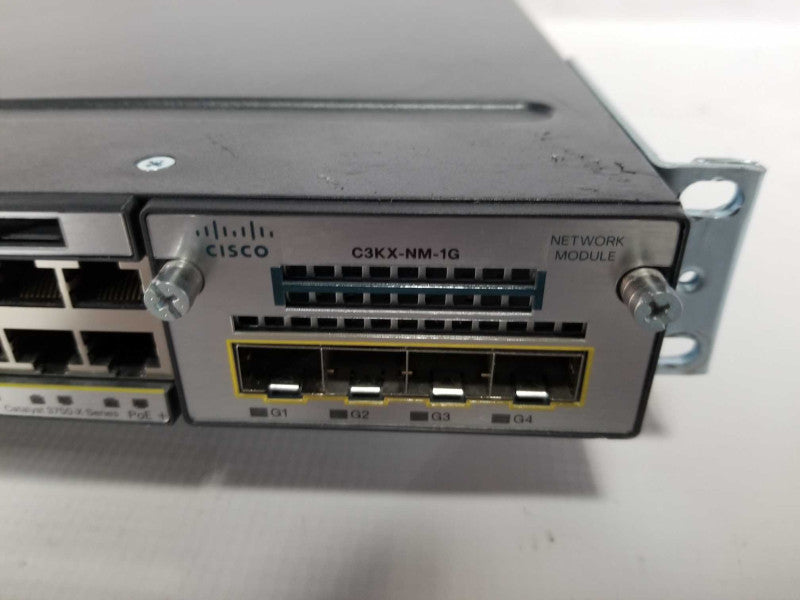 Cisco 3750-X Series PoE+ Switch WS-C3750X-48PF-S - Factory Reset #