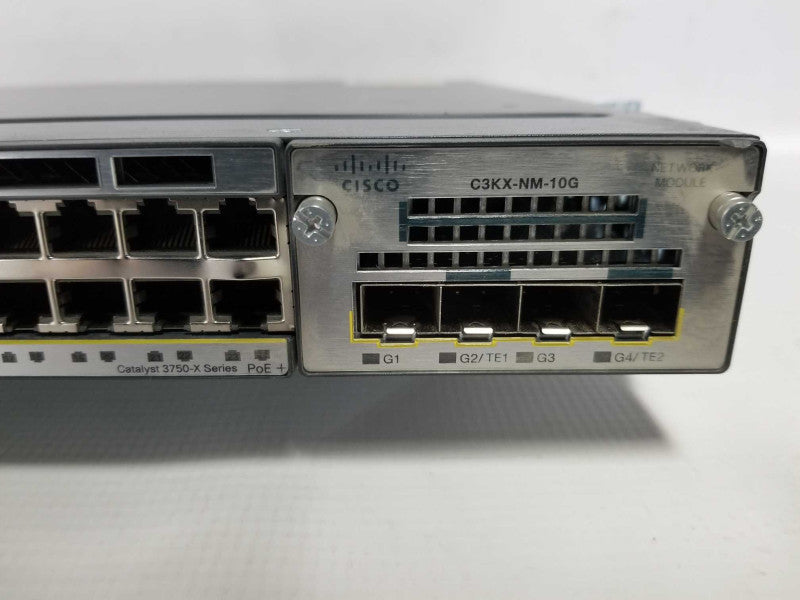 Cisco C3750-X Series PoE+ Switch WS-C3750X-24P-L - Factory Reset #