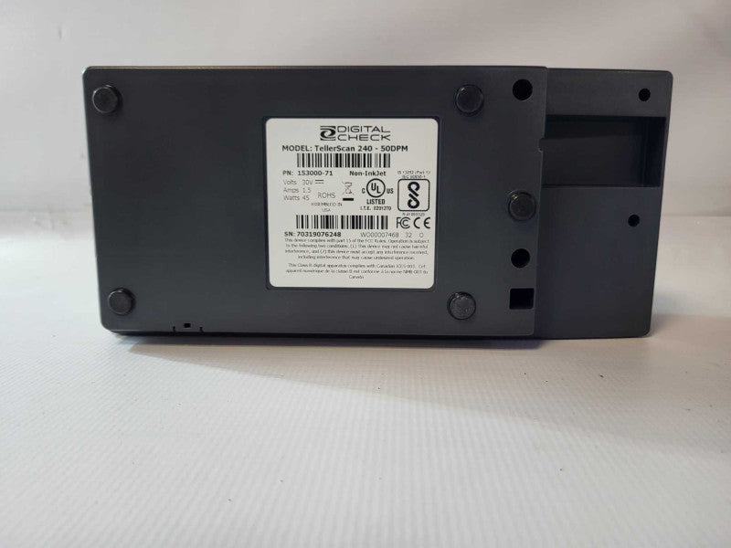 TellerScanÂ® TS240  Model: 50DPM READ  -