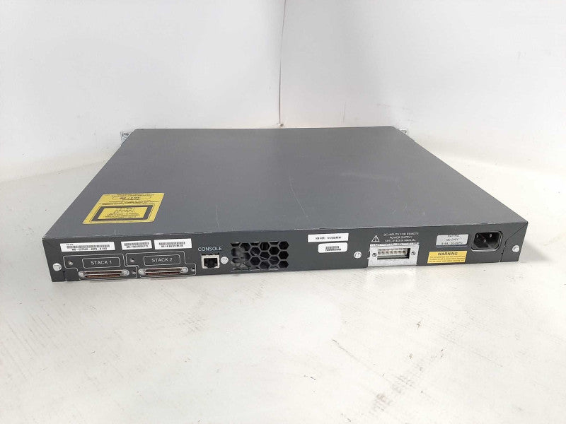 CISCO WS-C3750G-48PS-S 48-Port Gigabit Managed Switch READ Q$