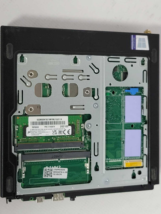 Lenovo ThinkCentre M70q Tiny PC, Core i5-10400T 2.0GHz, 8GB, 1TB SSD w/ Power _