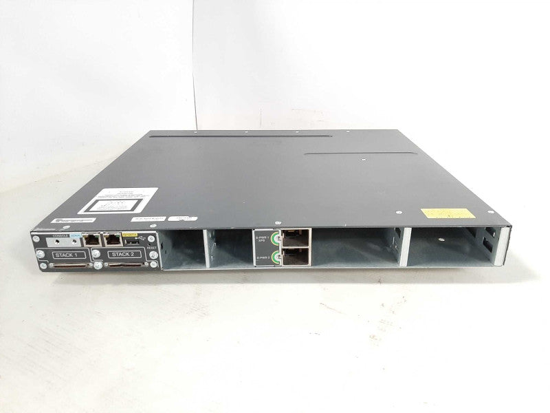 Cisco WS-C3750X-48PF-S 48 Port PoE Gigabit Switch READ $