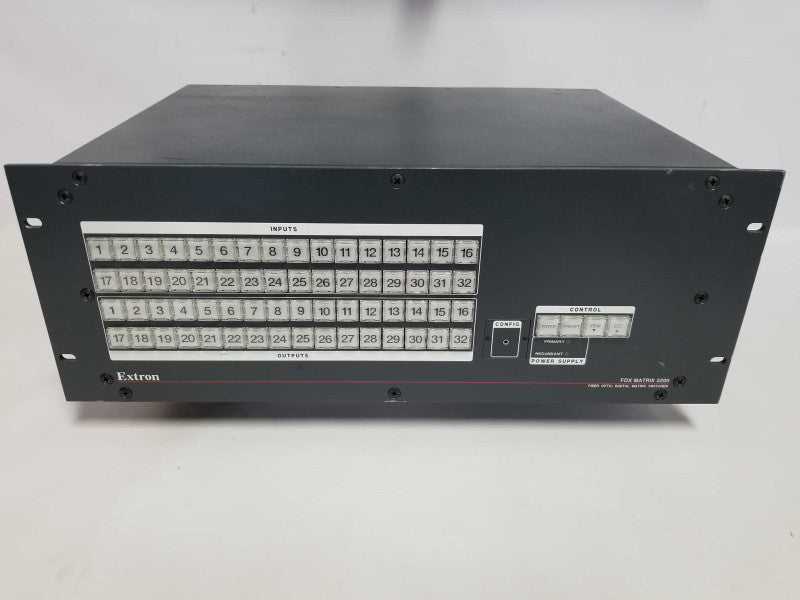 Extron Fox Matrix 3200 Fiber optic digital matrixc switcher - READ Q#