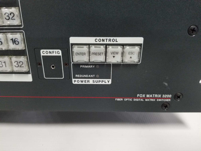 Extron Fox Matrix 3200 Fiber optic digital matrixc switcher - READ Q#