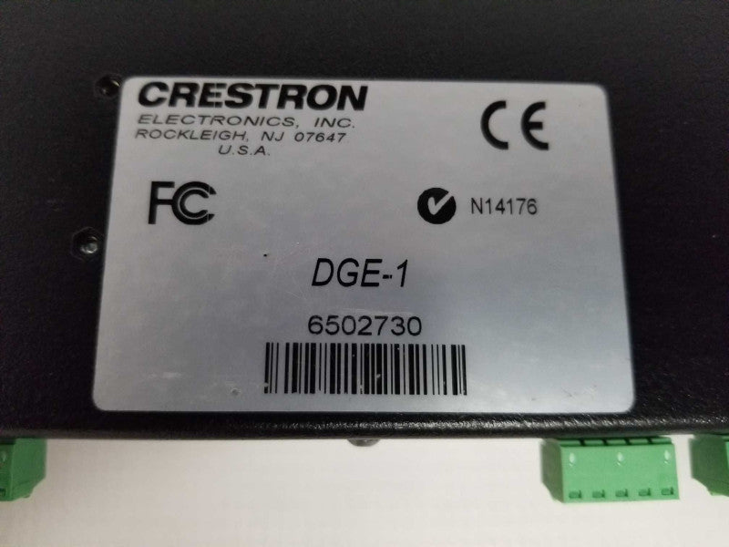 Crestron digital graphics engine DGE-1 : READ #