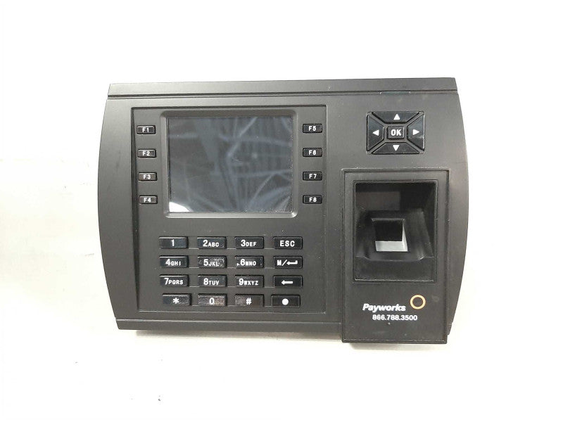 Payworks biometric data collection terminal READ$