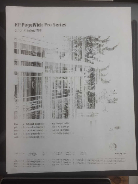 Hp PageWide Pro MFP Model:  477dw