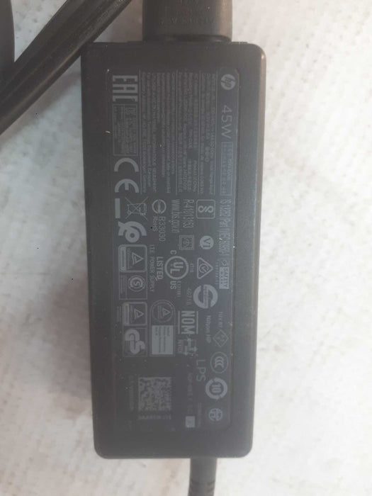 Genuine HP 45W (Blue Tip) 19.5V 2.31A AC Adapter Power Supply with Power Cord