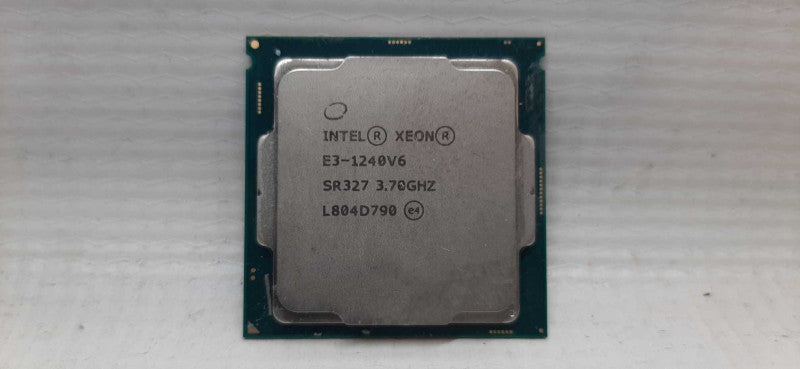 Intel Xeon E3-1240v6 CPU 4C/8T 3.7Ghz Base 4.1Ghz Boost AS-IS UNTESTED @
