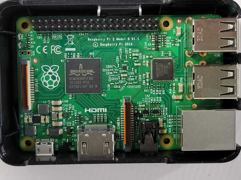 Raspberry Pi 2 Model B v1.1 w/ power supply, Read Q_