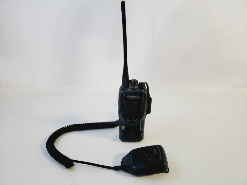 Kenwood TK-3302U-K Black Compact 16 Channels UHF FM 5W Portable Two Way Radio (