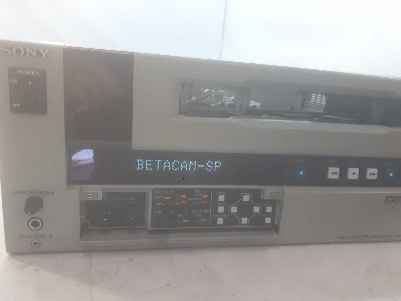 Sony BetaCam SP VideoCassette Recorder UVW-1800