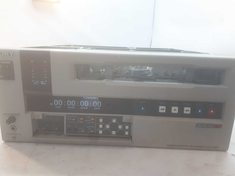 Sony BetaCam SP VideoCassette Recorder UVW-1800