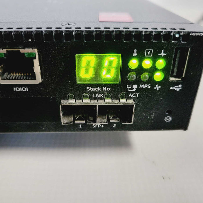 Dell N2048P PoE Ethernet Switch L2 Stacking 48x 10/100/1000Mb 2x 10GbE SFP+ Q=