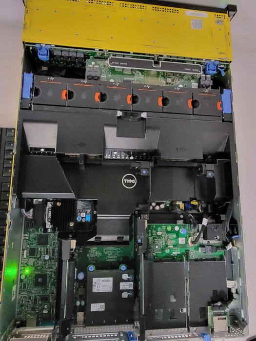 Dell OEMR R730xd, 2x Xeon E5-2640v3 2.6GHZ, 32GB, H730p Mini, 2x PSU, Read _