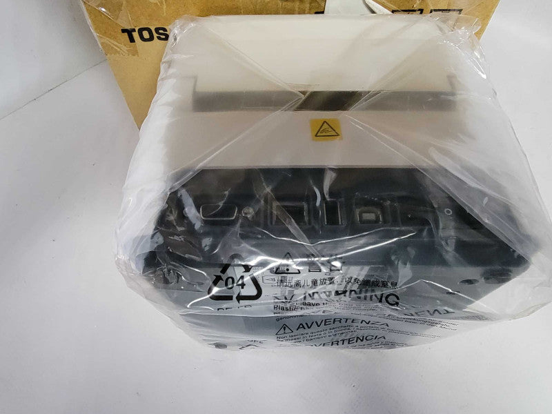 Toshiba Barcode Printer B-FV4D-GS14-QM-R Printer with Power adapter _