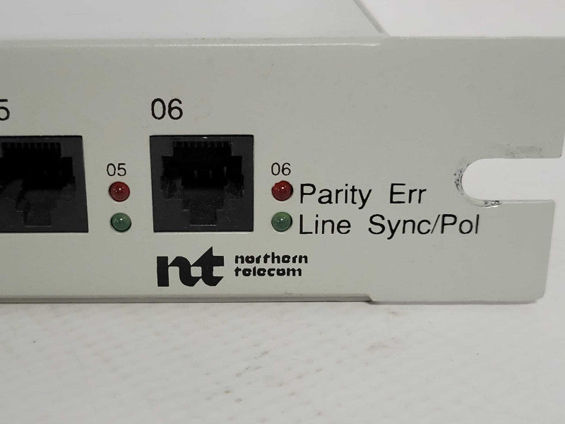 northern telecom RJ45-R4T5  12 PORT DISTRIBUTION SYSTEM, READ _