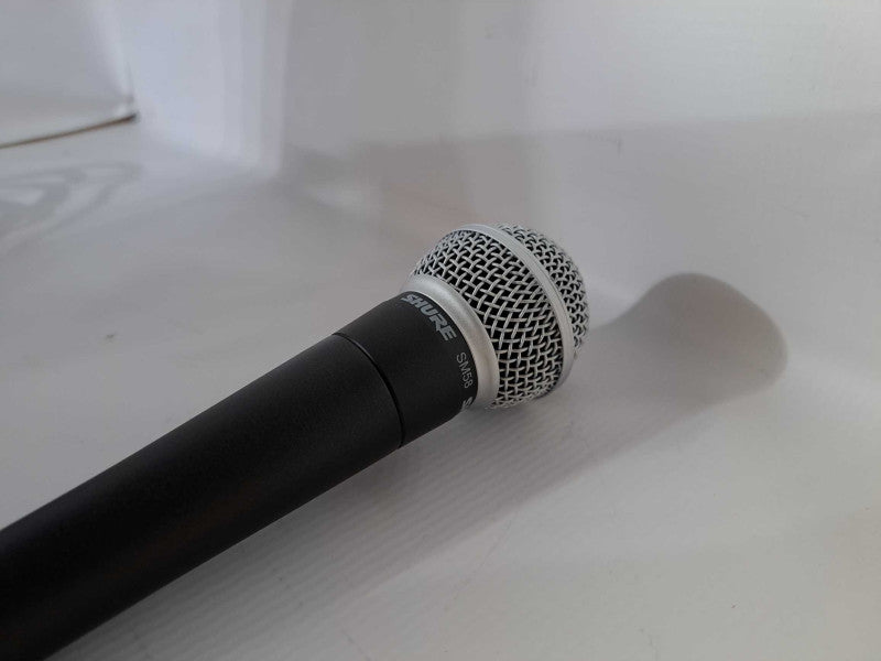 Shure SM58 Wired Dynamic Microphone + XLR Cable **AS-IS** )