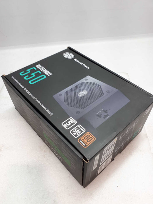 Cooler Master MasterWatt 550W 80 Plus Bronze Power Supply &