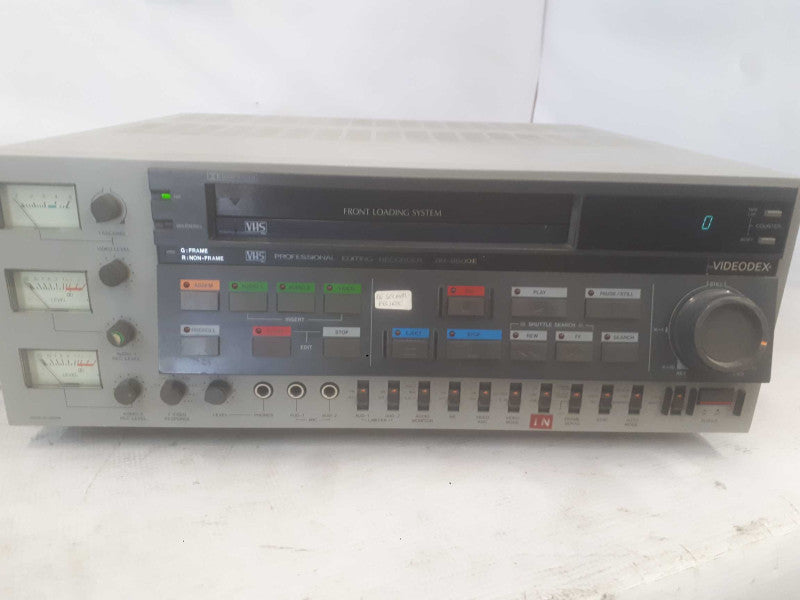 JVC Videodex Editing Recorder  Model: BR-8600E