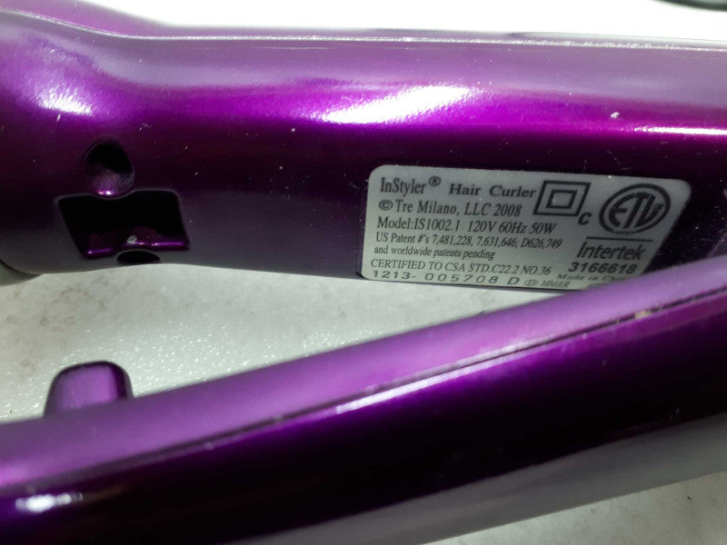 InStyler Hair Curler IS1002 &