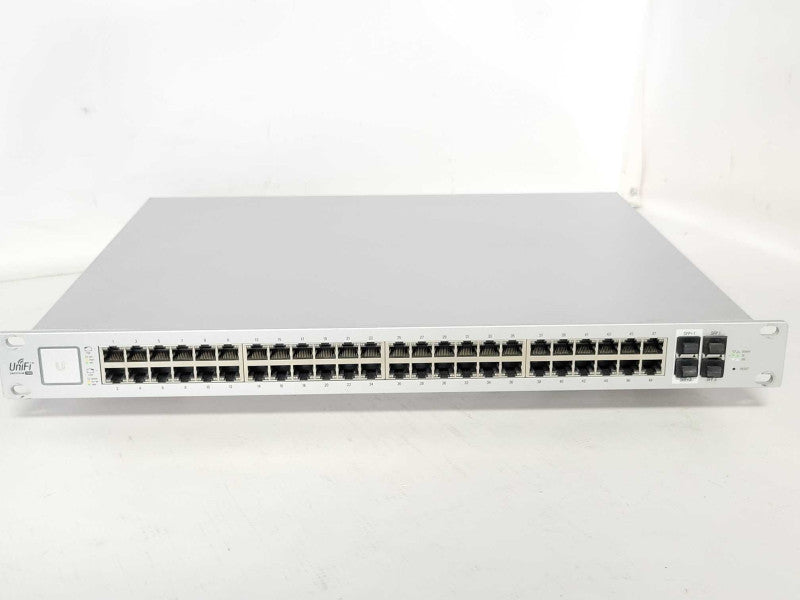 Ubiquiti UniFi US-48-750W 48-Port PoE Managed Gig Switch, Read _