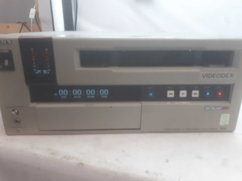 Sony Videocassette Recorder BetaCam SP Videodex Model: UVW-1400AP Q