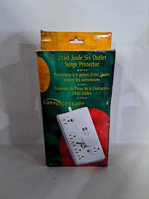 Compcessory 2160 Joule Six Outlet Surge Protector 1800W )