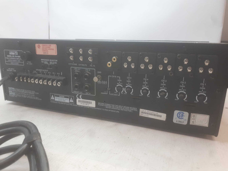 InterM  Public Address Amplifier Model: PA-4000
