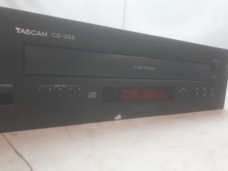 TasCam CD-355 5 Disc Changer Rackmount