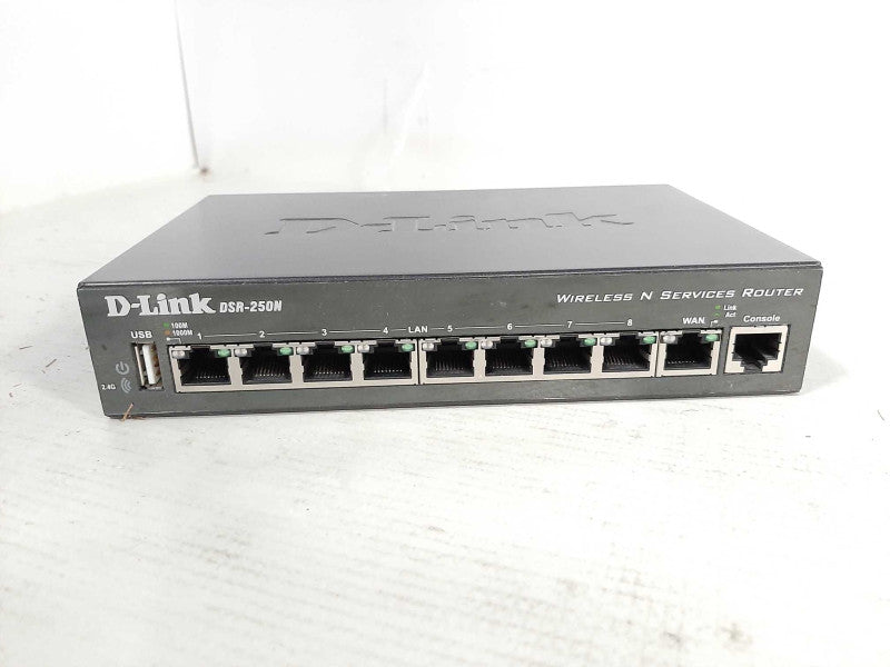 D-Link DSR-250N 250 Mbps 8-Port Wireless VPN Router $