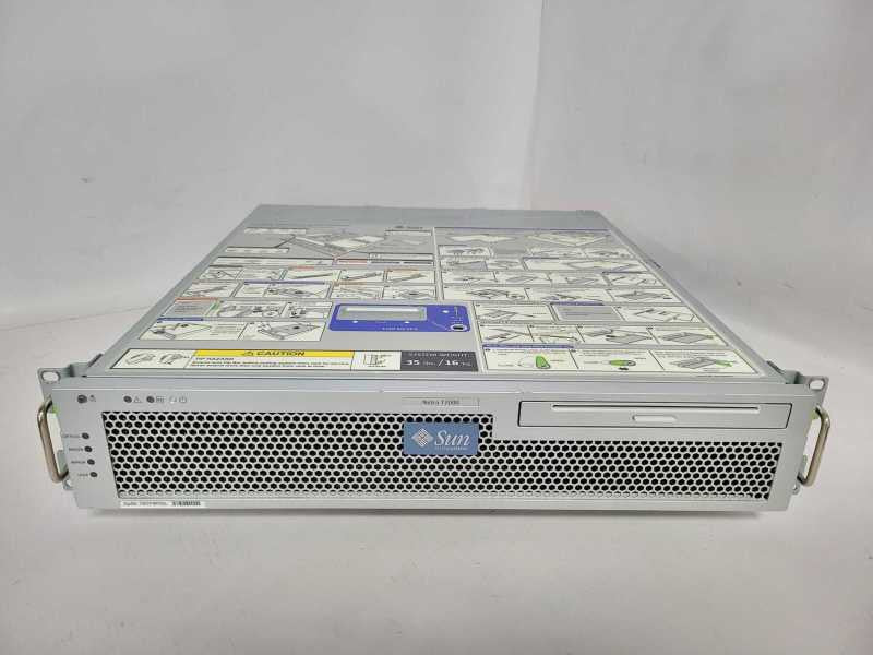 SUN Netra T2000, Ultrasparc T1 CPU, 8GB RAM 2x PSU, No HDD, Read Q