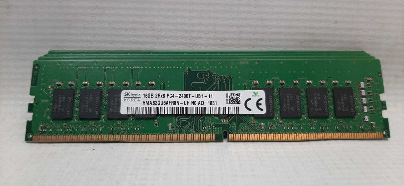SK Hynix 64GB (4x16GB) DDR4 2400 (Non-ECC) Desktop RAM Q@