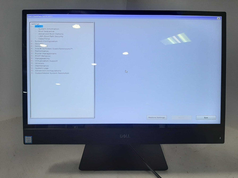 Dell OptiPlex 5270 AIO Touch 21.5\\" Intel i7-9700 3.0GHz 16GB DDR4 256GB M.2 $