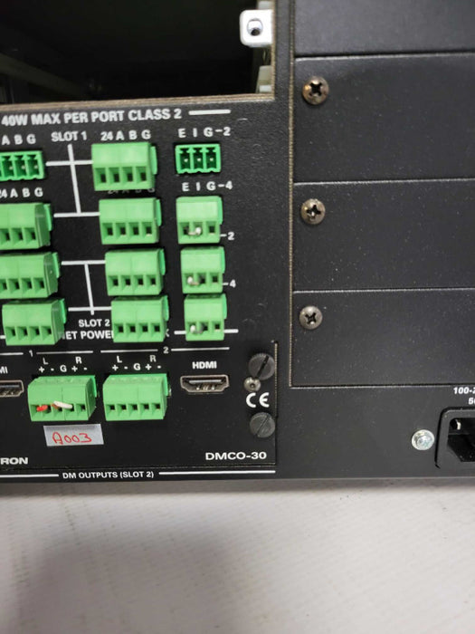 Crestron DM-MD8X8 8x8 Digital Media Switcher  with Cards, Read Q_