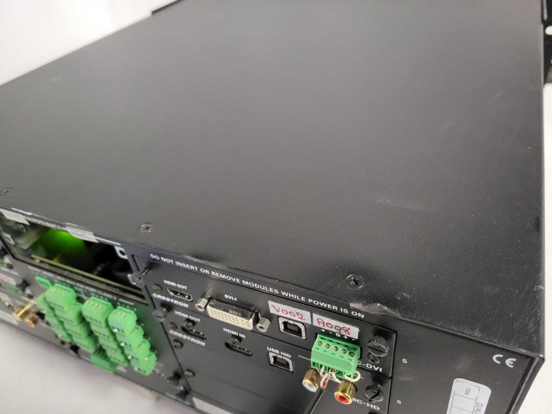 Crestron DM-MD8X8 8x8 Digital Media Switcher with Cards Read _