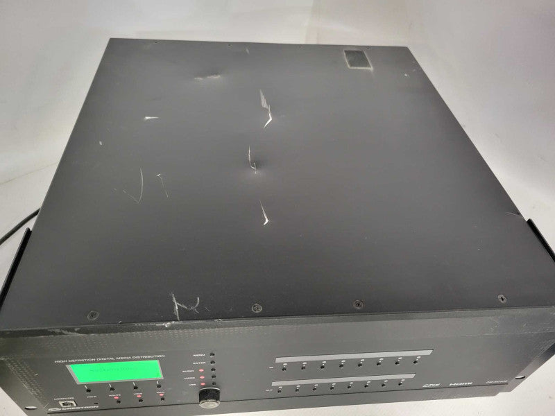 Crestron DM-MD8X8 8x8 Digital Media Switcher w/ Cards Read Q_