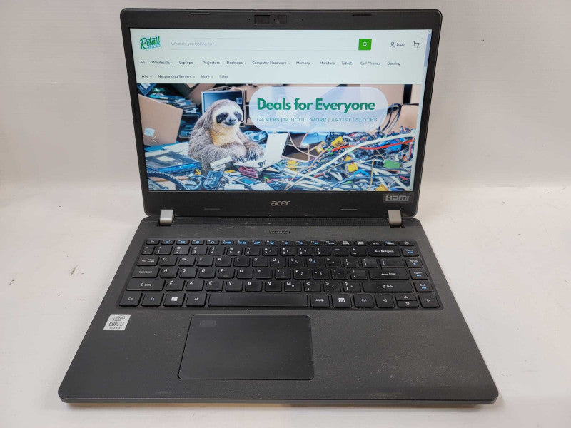 Acer TravelMate P214 i7-10510U @ 1.80GHz, 8GB DDR4, 512GB SSD Î²